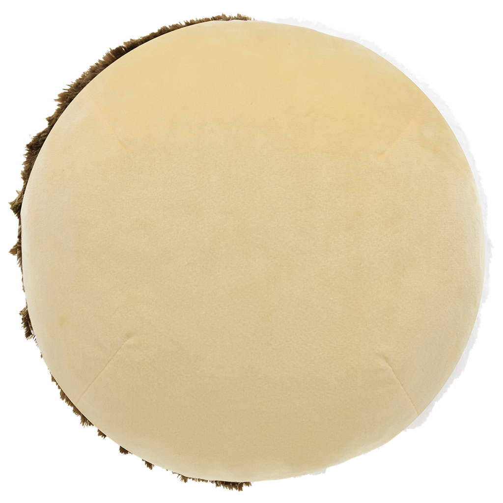 Black and White Cookie Furry Pillow Iscream